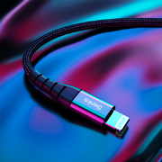 Type C - Lightning MFI кабель для iPhone/iPad/iPod - 120 см черный