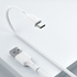 USB A - Type C 5A Fast Charging кабель белого цвета 180 см, фото №5