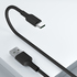 USB A - Type C 5A Fast Charging кабель черного цвета 120 см, фото №5