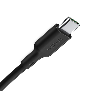 USB A - Type C 5A Fast Charging кабель черного цвета 120 см, фото №6