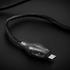 USB A - Micro USB нейлоновый кабель - черный 120 см, фото №3