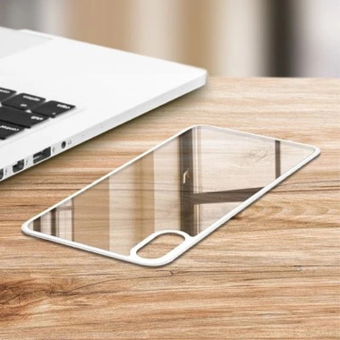 Защитное стекло для iPhone X Back Glass - Silvery KR+Pro 3D, фото №3
