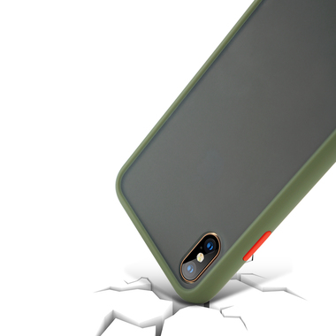Чехол для iPhone Xs Max - Magic Smooth зеленый 1,5мм, фото №1