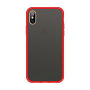 Чехол для iPhone Xs Max - Magic Smooth красный 1,5мм - фото 1