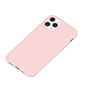 Силиконовый чехол для iPhone 11 Pro Max Magic Silki - розовый - фото 1