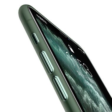Чехол для iPhone 11 Pro 0,4 mm - темно-зеленый LolliPop, фото №1