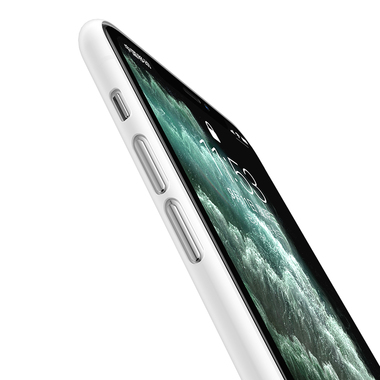 Чехол для iPhone 11 Pro Max 0,4 mm - белый полупрозрачный LolliPop, фото №2