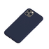 Силиконовый чехол для iPhone 11 Pro Max Magic Silki - темно синий, фото №1