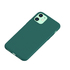 Силиконовый чехол для iPhone 11 Magic Silki - темно зеленый, фото №1