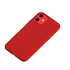 Силиконовый чехол для iPhone 11 Magic Silki - красный, фото №1