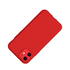 Силиконовый чехол для iPhone 11 Magic Silki - красный, фото №2