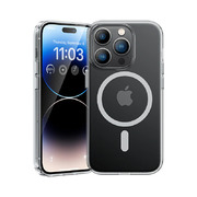 Benks чехол для iPhone 14 Crystal серия с поддержкой MagSafe - прозрачный