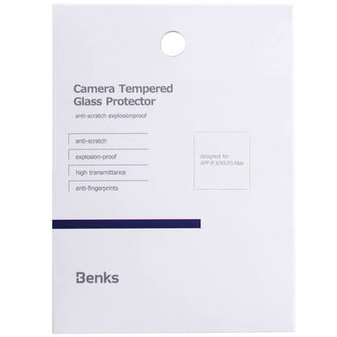 Benks Защитное стекло на камеру для iPhone XR - Soft, фото №2