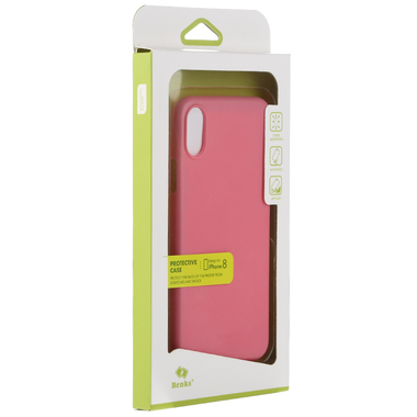 Benks Чехол для iPhone X LolliPop Розовый, фото №1