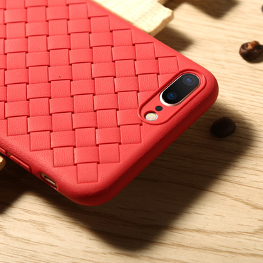 Benks чехол для iPhone 7 Plus/8 Plus серия Weaveit - красный, фото №3