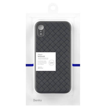 Benks чехол для iPhone XR серия Weaveit - черный, фото №1
