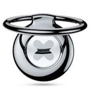 Baseus Symbol Ring Bracket - серый держатель на палец - фото 1