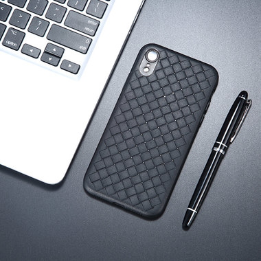Benks чехол для iPhone XR серия Weaveit - черный, фото №3