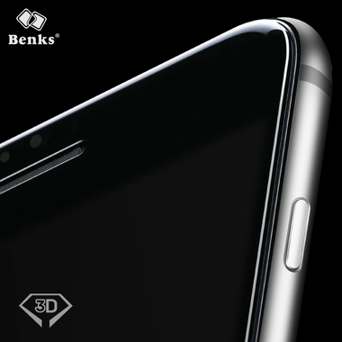 Benks Защитное стекло на iPhone 6 6S 3D King Kong Черное, фото №9