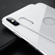 Benks Защитное стекло на заднюю панель iPhone X - Silver - фото 1