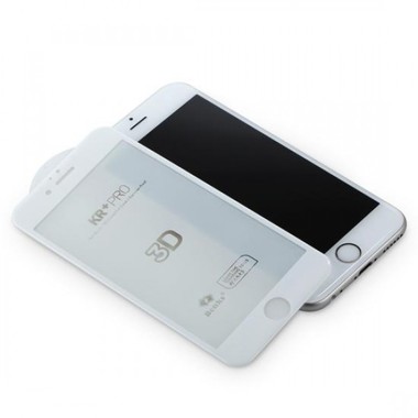 Benks Защитное стекло на iPhone 7/8 Белое 3D KR+Pro