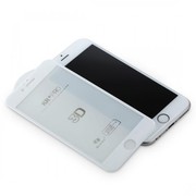 Benks Защитное стекло на iPhone 7/8 Белое 3D KR+Pro - фото 1