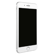 Приватное затемняющее стекло на iPhone 7Plus/8Plus - белая рамка KR Pro 3D