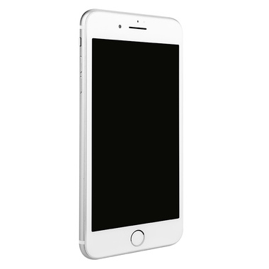 Приватное затемняющее стекло на iPhone 7Plus/8Plus - белая рамка KR Pro 3D, фото №1