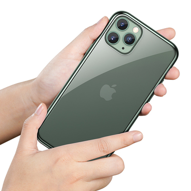 Чехол для iPhone 11 Pro Magic Glitz зеленый 1,2 мм, фото №2