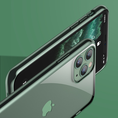 Чехол для iPhone 11 Pro Magic Glitz зеленый 1,2 мм, фото №3