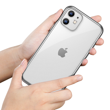Чехол для iPhone 11 Magic Glitz серебряный 1,2 мм, фото №4