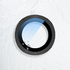 Сапфировое защитное стекло на камеру iPhone 11, черная мет. рамка DR - 1шт., фото №5