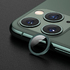 Защитное стекло на камеру iPhone 11 Pro/11 Pro Max, мет. рамка KR (Green) - 1 шт., фото №2