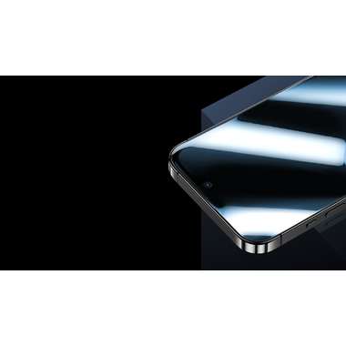 Защитное стекло для iPhone 14 Pro Max Glass Warrior антибликовое - 0,4 мм, фото №5