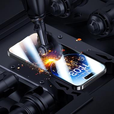Защитное стекло для iPhone 14 Pro Max Glass Warrior антибликовое - 0,4 мм