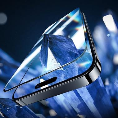 Защитное стекло для iPhone 14 Pro Glass Warrior Sapphire - 0,4 мм, фото №8