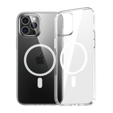 Чехол для iPhone 13 Crystal - жесткий с поддержкой магнит. аксессуаров, фото №4