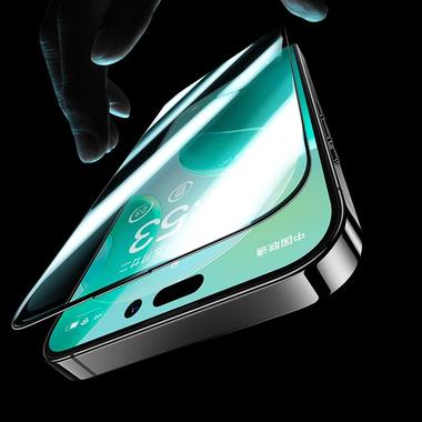 Защитное стекло для iPhone 14 Pro Max Glass Warrior антибликовое - 0,4 мм, фото №9