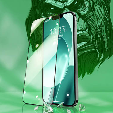 Anti Blue 3D стекло для iPhone 13 Pro Max King Kong Lite 0,3 mm, фото №1