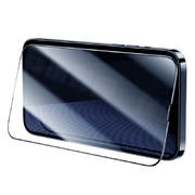 Матовое защитное стекло 3D на iPhone 13 mini (5,4") Vpro 0,3 мм черная рамка - фото 1