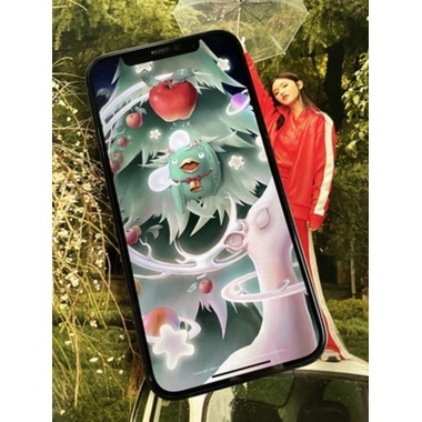 Защитное стекло 3D на iPhone 12/12 Pro (6,1") Vpro (green light) 0,3 мм черная рамка, фото №5, добавлено пользователем
