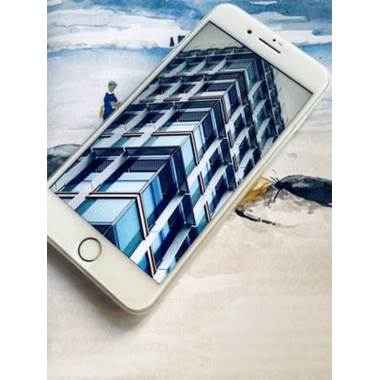 Benks 3D защитное стекло на iPhone 7 Plus - белое King Kong, фото №3, добавлено пользователем