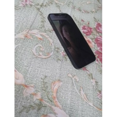 Приватное 3D защитное стекло на iPhone 12 Pro Max Vpro 0,3 мм черная рамка, фото №13, добавлено пользователем