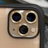 Защитное стекло на камеру iPhone 11 Pro/11 Pro Max, мет. рамка KR (Gold) - 1 шт., фото №7, добавлено пользователем