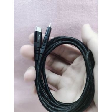 Type C - Lightning MFI кабель для iPhone/iPad/iPod - 120 см черный, фото №3, добавлено пользователем