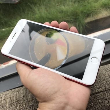 Benks 3D защитное стекло на iPhone 7 Plus - белое King Kong, фото №9, добавлено пользователем