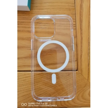 Чехол для iPhone 13 Pro Max Crystal - жесткий с поддержкой магнит. аксессуаров, фото №2, добавлено пользователем