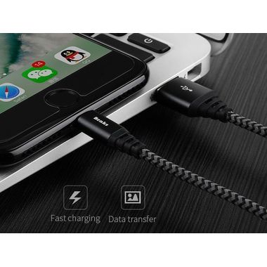Кабель Lightning USB-Snake: 1,2М, фото №2