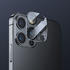 Защитное стекло на камеру для iPhone 14 Pro/14 Pro Max с черным кантом - 1шт., фото №2