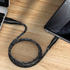 Usams Lightning кабель - USB 2.0 - черный в тканевой обмотке, 1м. (SJ391USB01), фото №3